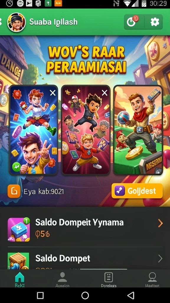 92glory - Mode multiplayer seru yang dapat dimainkan bersama teman.