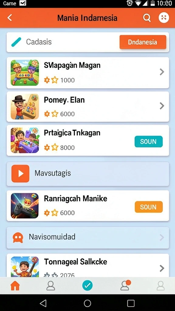 api5000 - Tampilan antar muka yang sederhana dan intuitif.