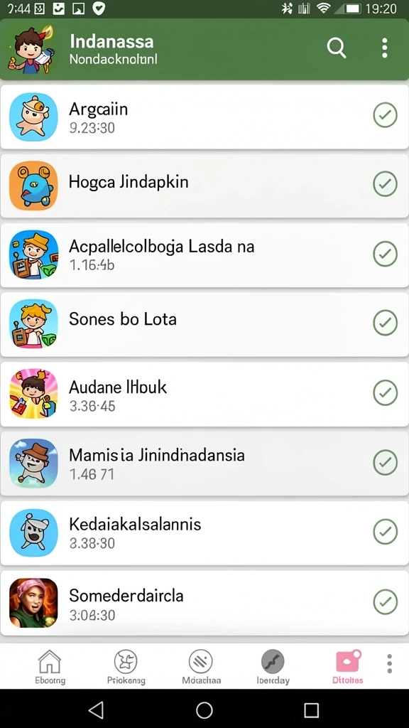 berkah6 - Tampilan antarmuka utama yang menarik.