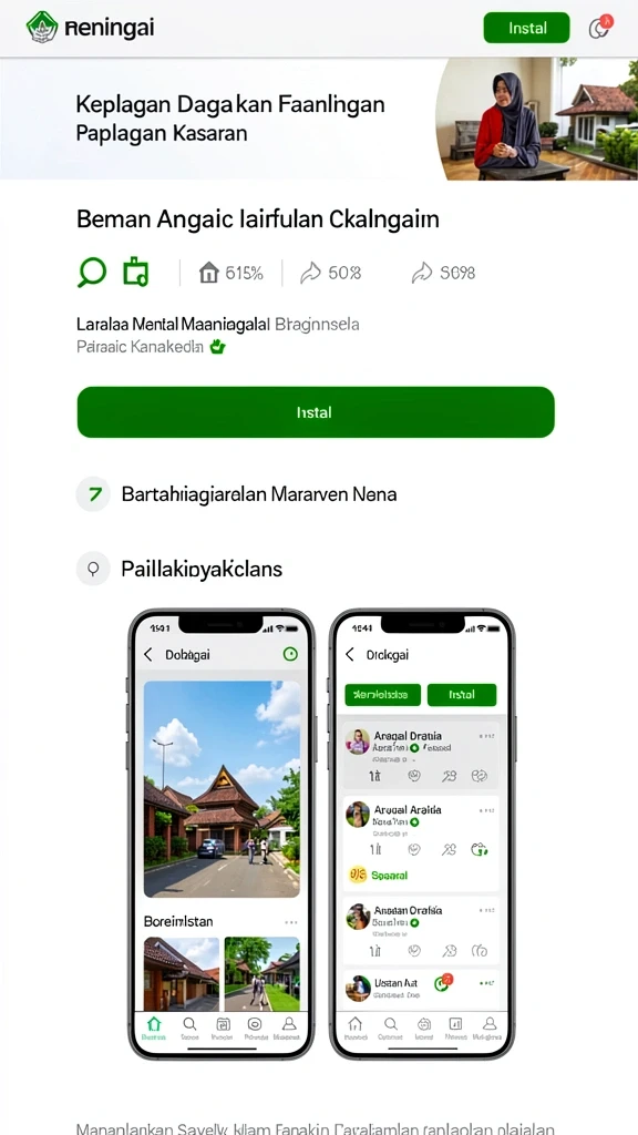 cendana777 - Tampilan menu utama yang menarik dan mudah digunakan.