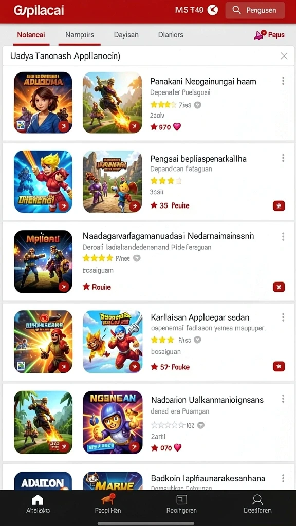 furla77 - Tampilan antarmuka yang sederhana dan mudah digunakan.