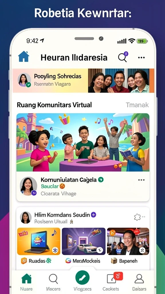 idn777 - Tampilan antarmuka yang mudah dinavigasi.