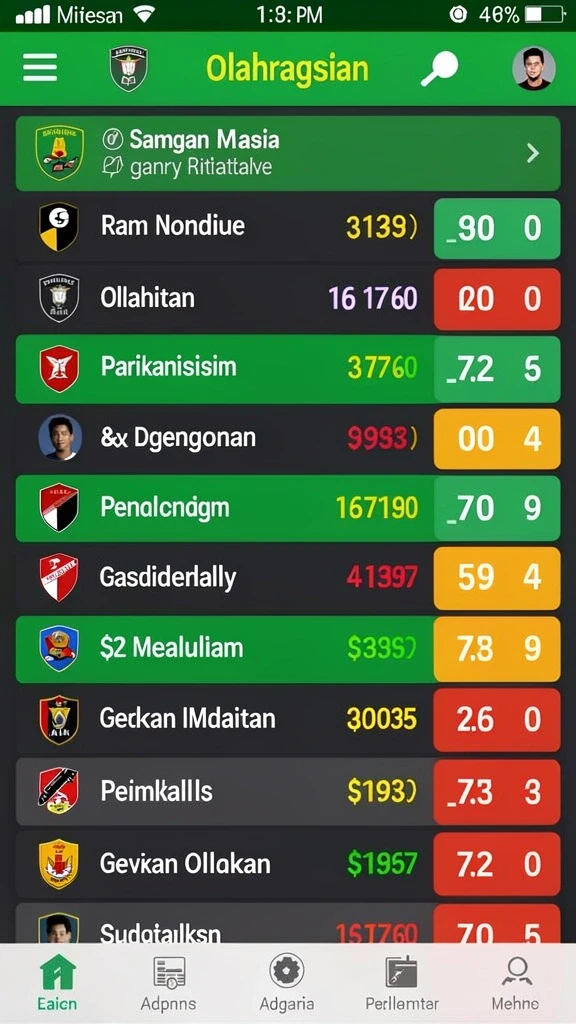 idn777 - Fitur chat untuk berinteraksi dengan pemain lain.