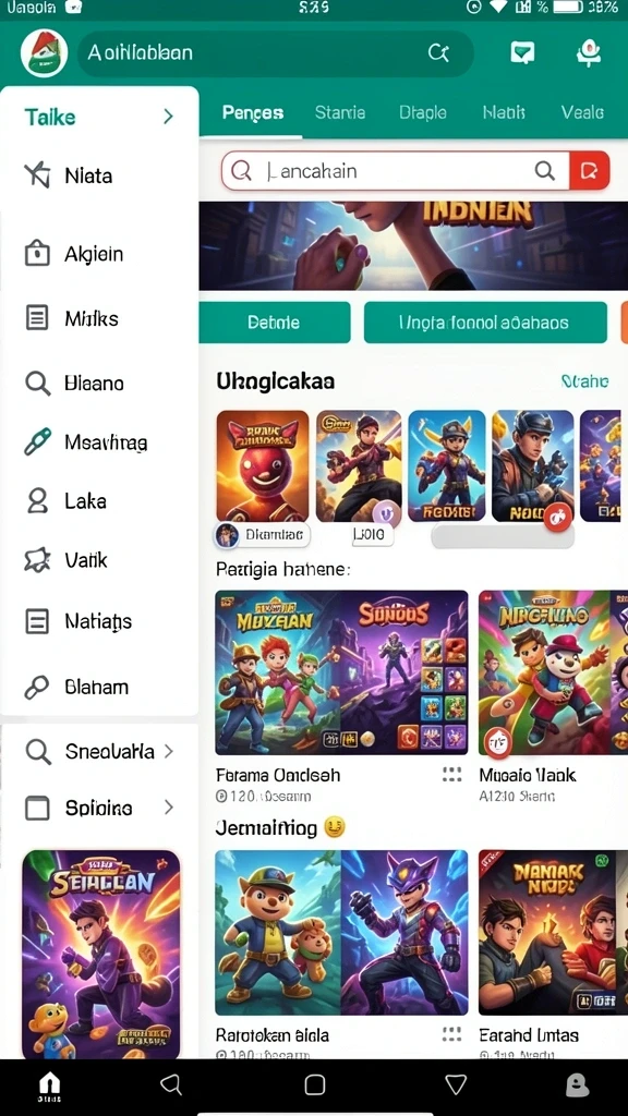 langit99 - Screenshot mode permainan yang menunjukkan aksi seru di LANGIT99.