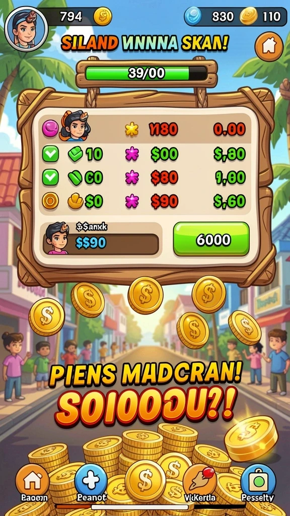 luckyrp - Beragam pilihan mini games yang menantang.