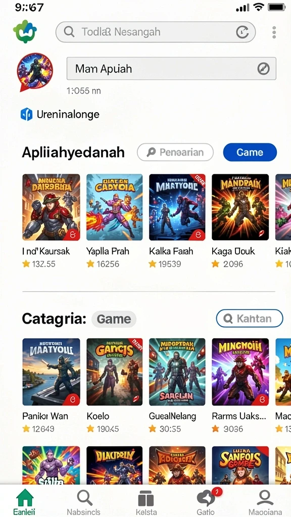 pk95 - Tampilan antarmuka yang user-friendly dan mudah dinavigasi.