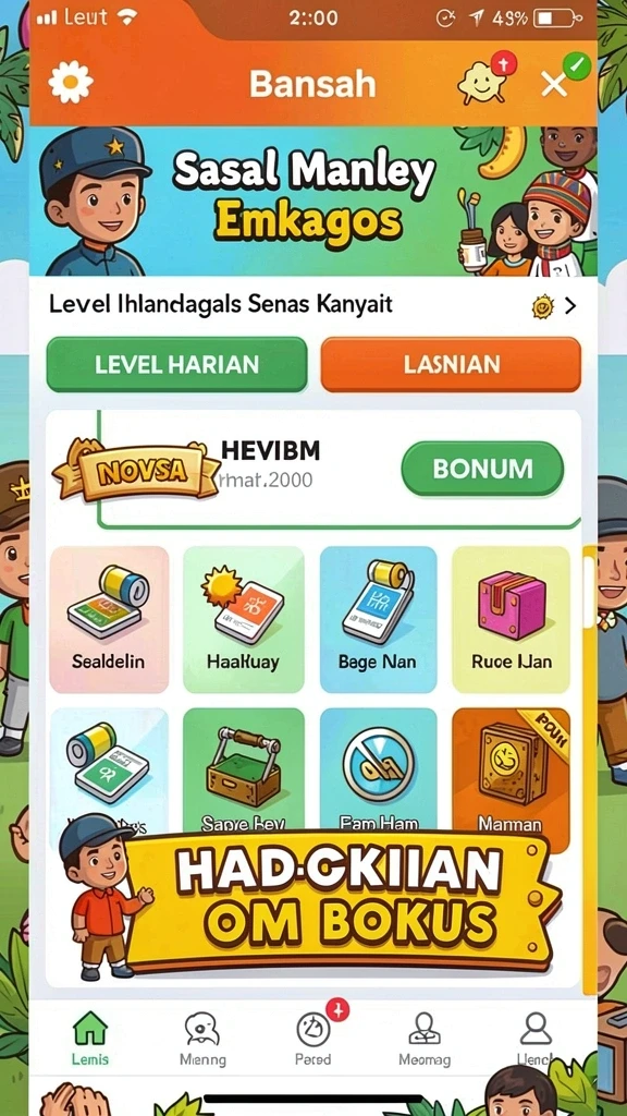 rprr - Tampilan antarmuka yang menarik dan user-friendly.